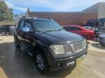 2009 NISSAN NAVARA DUAL CAB P/UP TITANIUM EDITION (4x4) D40