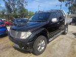 2009 NISSAN NAVARA DUAL CAB P/UP TITANIUM EDITION (4x4) D40