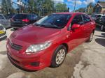 2007 TOYOTA COROLLA 4D SEDAN ASCENT ZRE152R